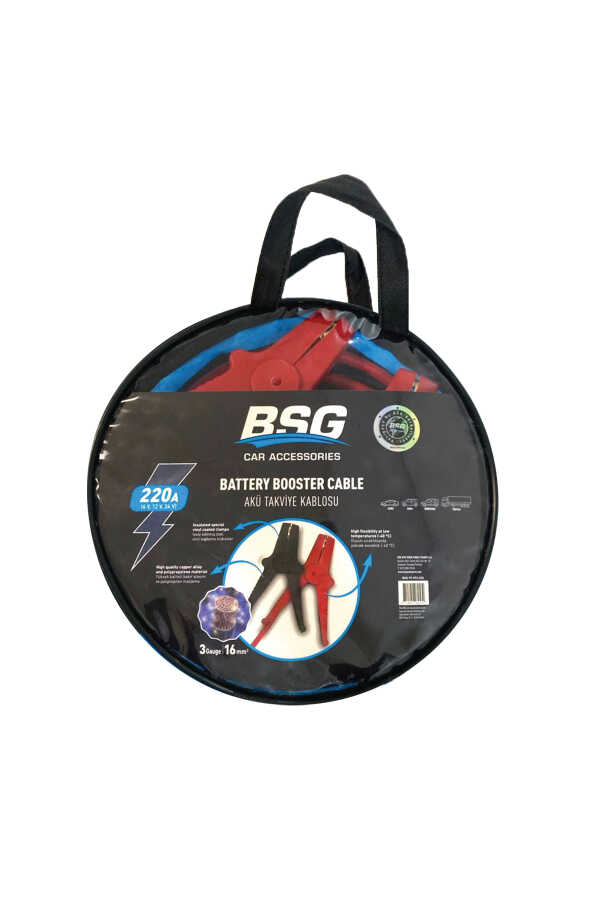 BSG AKÜ TAKVİYE KABLOSU 3 METRE